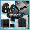 imageArt3d ABS Plastic Sheets 116 Inch Thick 12quotx24quot 4 Pack  Thermoform TwoSided Rigid Art3d ABS Sheet Textured Plastic Front ampamp Smooth Back24 x 36  3mm Thick