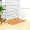 imageArt3d Bamboo Shower Mat for Bathroom Sauna Spa or Outdoor Use NonSlip 24x16 Inch Natural Teak Floor Mat WaterResistant Bath Accessory for Shower Poolside or Wet Surfaces34 x 18