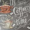 imageArt3d Anti Fatigue Mat  12 Inch Cushioned Kitchen Mats  Comfort ampamp Non Slip Cushion for Standing Desk Office or Garage Floor 173quotx28quot ChocolateCoffee Cup