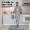 imageArt3d Anti Fatigue Mat  12 Inch Cushioned Kitchen Mats  Comfort ampamp Non Slip Cushion for Standing Desk Office or Garage Floor 173quotx28quot ChocolateDark Grey