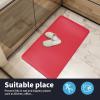 imageArt3d Anti Fatigue Mat  12 Inch Cushioned Kitchen Mats  Comfort ampamp Non Slip Cushion for Standing Desk Office or Garage Floor 173quotx28quot ChocolateRed