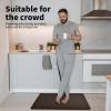 imageArt3d Anti Fatigue Mat  12 Inch Cushioned Kitchen Mats  Comfort ampamp Non Slip Cushion for Standing Desk Office or Garage Floor 173quotx28quot ChocolateChocolate