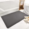 imageArt3d Anti Fatigue Mat  12 Inch Cushioned Kitchen Mats  Comfort ampamp Non Slip Cushion for Standing Desk Office or Garage Floor 173quotx28quot ChocolateDark Grey