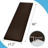 imageArt3d Anti Fatigue Mat  12 Inch Cushioned Kitchen Mats  Comfort ampamp Non Slip Cushion for Standing Desk Office or Garage Floor 173quotx28quot ChocolateChocolate