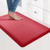 imageArt3d Anti Fatigue Mat  12 Inch Cushioned Kitchen Mats  Comfort ampamp Non Slip Cushion for Standing Desk Office or Garage Floor 173quotx28quot ChocolateRed