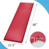 imageArt3d Anti Fatigue Mat  12 Inch Cushioned Kitchen Mats  Comfort ampamp Non Slip Cushion for Standing Desk Office or Garage Floor 173quotx28quot ChocolateRed