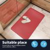imageArt3d Anti Fatigue Mat  12 Inch Cushioned Kitchen Mats  Comfort ampamp Non Slip Cushion for Standing Desk Office or Garage Floor 173quotx28quot ChocolateRed
