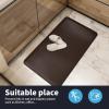 imageArt3d Anti Fatigue Mat  12 Inch Cushioned Kitchen Mats  Comfort ampamp Non Slip Cushion for Standing Desk Office or Garage Floor 173quotx28quot ChocolateChocolate