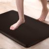 imageArt3d Anti Fatigue Mat  12 Inch Cushioned Kitchen Mats  Comfort ampamp Non Slip Cushion for Standing Desk Office or Garage Floor 173quotx28quot ChocolateChocolate