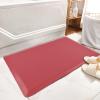 imageArt3d Anti Fatigue Mat  12 Inch Cushioned Kitchen Mats  Comfort ampamp Non Slip Cushion for Standing Desk Office or Garage Floor 173quotx28quot ChocolateRed