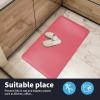 imageArt3d Anti Fatigue Mat  12 Inch Cushioned Kitchen Mats  Comfort ampamp Non Slip Cushion for Standing Desk Office or Garage Floor 173quotx28quot ChocolateRed