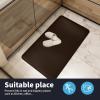 imageArt3d Anti Fatigue Mat  12 Inch Cushioned Kitchen Mats  Comfort ampamp Non Slip Cushion for Standing Desk Office or Garage Floor 173quotx28quot ChocolateChocolate