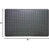 imageArt3d Anti Fatigue Mat  12 Inch Cushioned Kitchen Mats  Comfort ampamp Non Slip Cushion for Standing Desk Office or Garage Floor 173quotx28quot ChocolateBlack