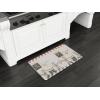 imageArt3d Anti Fatigue Mat  12 Inch Cushioned Kitchen Mats  Comfort ampamp Non Slip Cushion for Standing Desk Office or Garage Floor 173quotx28quot ChocolateCoffee Cup