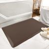 imageArt3d Anti Fatigue Mat  12 Inch Cushioned Kitchen Mats  Comfort ampamp Non Slip Cushion for Standing Desk Office or Garage Floor 173quotx28quot ChocolateBrown