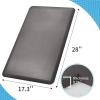 imageArt3d Anti Fatigue Mat  12 Inch Cushioned Kitchen Mats  Comfort ampamp Non Slip Cushion for Standing Desk Office or Garage Floor 173quotx28quot ChocolateDark Grey