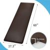 imageArt3d Anti Fatigue Mat  12 Inch Cushioned Kitchen Mats  Comfort ampamp Non Slip Cushion for Standing Desk Office or Garage Floor 173quotx28quot ChocolateChocolate