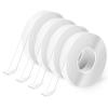 imageArt3d DoubleSided Mounting Tape 10FT Multipurpose Removable Adhesive Foam Tape Transparent Household112 x 12 x 10