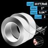 imageArt3d DoubleSided Mounting Tape 10FT Multipurpose Removable Adhesive Foam Tape Transparent Household124 x 1 x 10