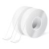 imageArt3d DoubleSided Mounting Tape 10FT Multipurpose Removable Adhesive Foam Tape Transparent Household124 x 1 x 10