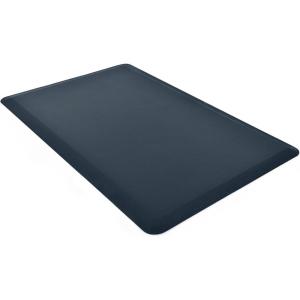 imageArt3d Anti Fatigue Mat  12 Inch Cushioned Kitchen Mats  Comfort ampamp Non Slip Cushion for Standing Desk Office or Garage Floor 173quotx28quot ChocolateMajolica Blue