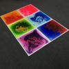 imageArt3d 1Pack Liquid Fusion Floor Children Develop Mat Shapes 118quot x 118quot YellowRedBlue