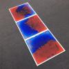 imageArt3d 1Pack Liquid Fusion Floor Children Develop Mat Shapes 118quot x 118quot YellowRedRedBlue