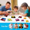 imageArt3d Hexagon Sensory Fidget Liquid Motion Tiles for Kids Toddler Teens  Interactive Soft Gel Liquid Play Mats for Home Schools Playrooms MultiPack of 6 TilesMulticoloured  Style 3