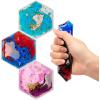 imageArt3d Hexagon Sensory Fidget Liquid Motion Tiles for Kids Toddler Teens  Interactive Soft Gel Liquid Play Mats for Home Schools Playrooms MultiPack of 6 TilesMulticoloured  Style 4