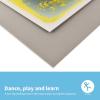imageArt3d Liquid Sensory Floor Activity Tiles 118quotx118quot Square Multicolor 6 TilesMulticolor