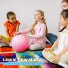 imageArt3d Liquid Sensory Floor Activity Tiles 118quotx118quot Square Multicolor 6 TilesMulticolor