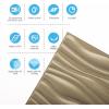 imageArt3d PVC Wave Board Textured 3D Wall Panels for Interior Wall Decor Living Room Bedroom Office Walnut 197quot x 197quot 12 PackWalnut