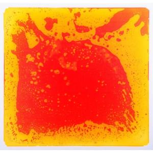 imageArt3d 1Pack Liquid Fusion Floor Children Develop Mat Shapes 118quot x 118quot YellowRedYellowred
