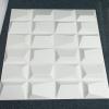 imageArt3d 197quot x 197quot Pack Of 12 Wall Panel Wave White3D Rectangle