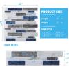 imageArt3d 10Sheet Peel and Stick Backsplash 12 in x 12in Dark Grey Marble DesignBlue Marble