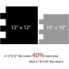 imageArt3d 10Sheets Peel and Stick Kitchen Backsplash Tiles 12quotx12quot SelfAdhesive Marble Grey Wall Tiles for Kitchen and BathroomGray