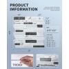 imageArt3d 10Sheets Peel and Stick Kitchen Backsplash Tiles 12quotx12quot SelfAdhesive Marble Grey Wall Tiles for Kitchen and BathroomGray Marble Thickened