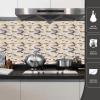 imageArt3d 12quot x 12quot Peel and Stick Backsplash Tiles for Kitchen 10 SheetsA17031