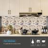 imageArt3d 12quot x 12quot Peel and Stick Backsplash Tiles for Kitchen 10 SheetsA17031