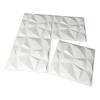 imageArt3d 197quotx197quot Pack Of 12 Wall Panel 3D Pyramid Snow WhiteSnow White