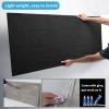 imageArt3d 3D Leather Tiles Decoartive 3D Wall Panels White Pyramid 236quot x 236quot 6 PackBlack