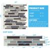 imageArt3d Kitchen Backsplash Peel and Stick for Bathroom Stick on Tile for Shower TanTan