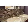 imageArt3d Kitchen Backsplash Peel and Stick for Bathroom Stick on Tile for Shower TanTan