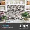 imageArt3d Kitchen Backsplash Peel and Stick for Bathroom Stick on Tile for Shower TanTan
