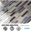 imageArt3d Kitchen Backsplash Peel and Stick for Bathroom Stick on Tile for Shower TanTan