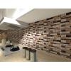 imageArt3d Peel and Stick Backsplash Tiles for Kitchen 10Sheet Stick on Wall Tiles for Kitchen Bathroom Laundry Room Back Splashes 12 x 12 Inch Brown Stone DesignBrown Marble