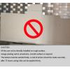 imageArt3d Self Adhesive Wall Tile 118 x 118inches10 Tiles Peel and Stick Backsplash for Kitchen BathroomBlue Marlbe
