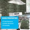 imageArt3d Self Adhesive Wall Tile 118 x 118inches10 Tiles Peel and Stick Backsplash for Kitchen BathroomGreen