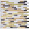 imageArt3d 12quot x 12quot Peel and Stick Backsplash Tiles for Kitchen 10 SheetsA17031