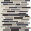 imageArt3d Kitchen Backsplash Peel and Stick for Bathroom Stick on Tile for Shower TanTan